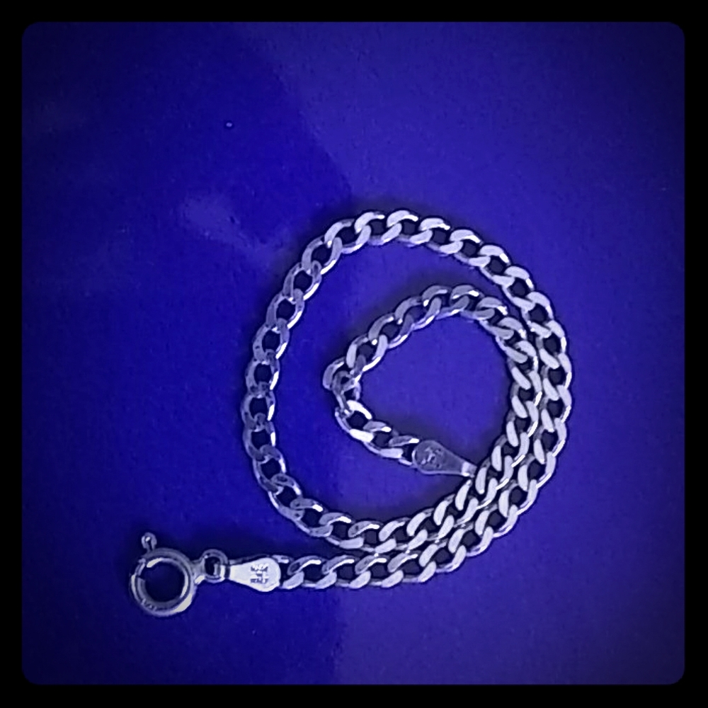 Bracelet serti clos d'un zirconium rond en argent - Joze Paris - JOZE PARIS